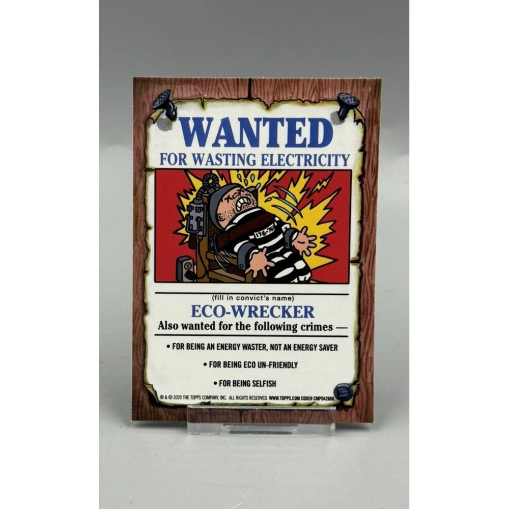 2020 Topps Chrome GPK‎ Series 3 OS3 CHROMEY JOANIE AN8b - Picture 2 of 3